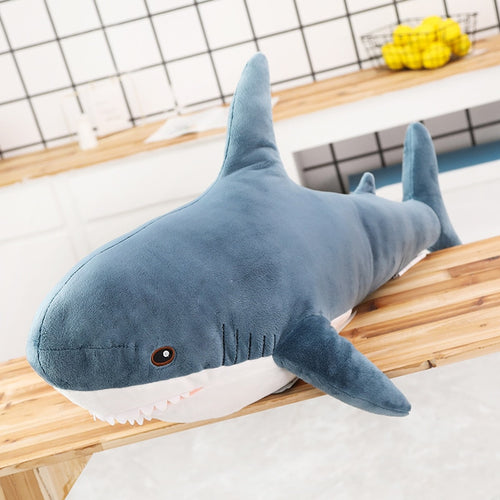 Cute Shark Animal Hugging Cushion Plushy - Peachymart