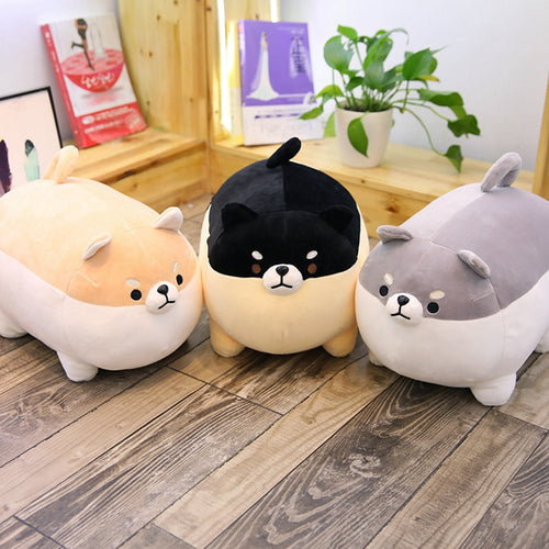 Cute Shiba Puppy Animal Cushion Plushy - Peachymart