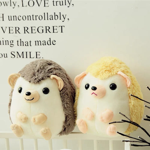 Cute Chubby Round Hedgehog Plush - Peachymart