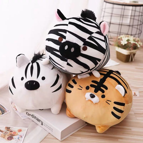 Kawaii Baby Tiger Pig Long Cushion Pillow Plush - Peachymart